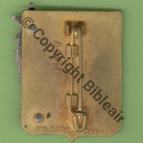 A1178 ET.59 ASTARTE EVREUX  FRAISSE Griffes et butees Dos lisse mat Src.Y.GENTY 